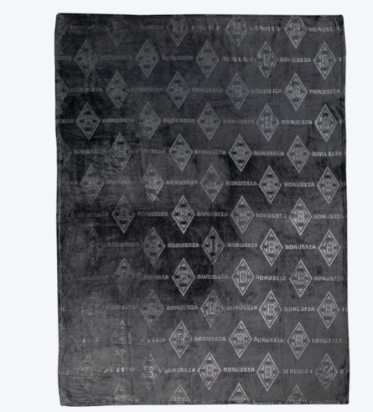 Borussia Mönchengladbach - Coralfleecedecke "Raute"